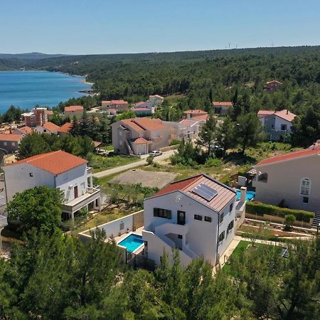 Apartment Vala, 4*, Sea View & Private Heated Pool Pridraga Екстер'єр фото